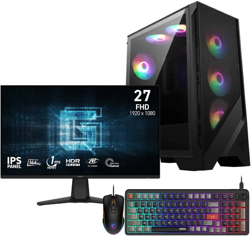 Pc de Bureau Gamer MYTEK AMD RYZEN 5 16G RTX3050 6G