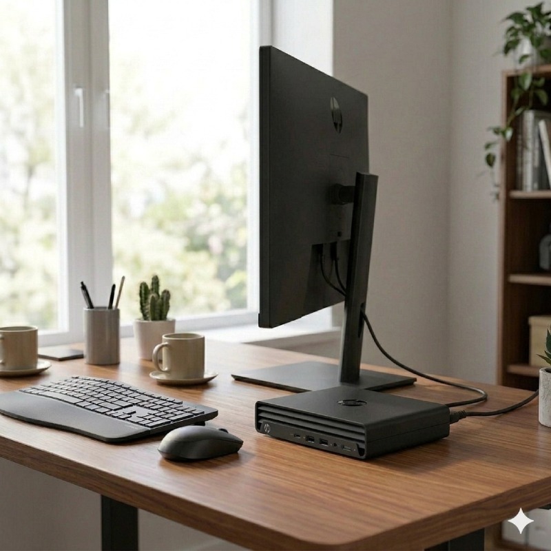 Pc De Bureau HP Pro Mini 260 G9 i3 13è Gén 16Go 256Go SSD - Noir - Image 6