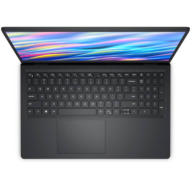PC Portable DELL 15 Intel Core 3 100U 8G 512Go SSD - Noir - Image 3
