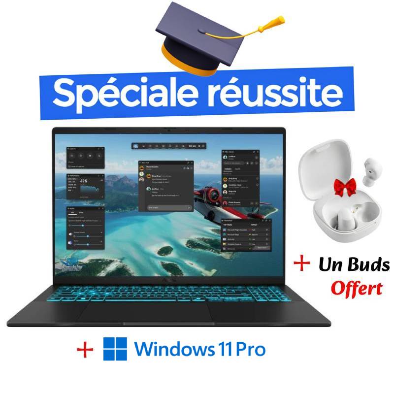PC Portable Gamer ASUS V16 V3607VU Intel Core 7 240H 24G RTX4050, Photo boutique MyTek chez MyTek