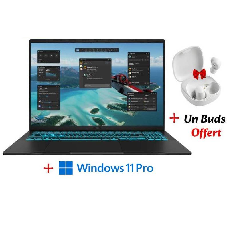 PC Portable Gamer ASUS V16 V3607VU Intel Core 7 240H 24G RTX4050, Photo boutique MyTek chez MyTek