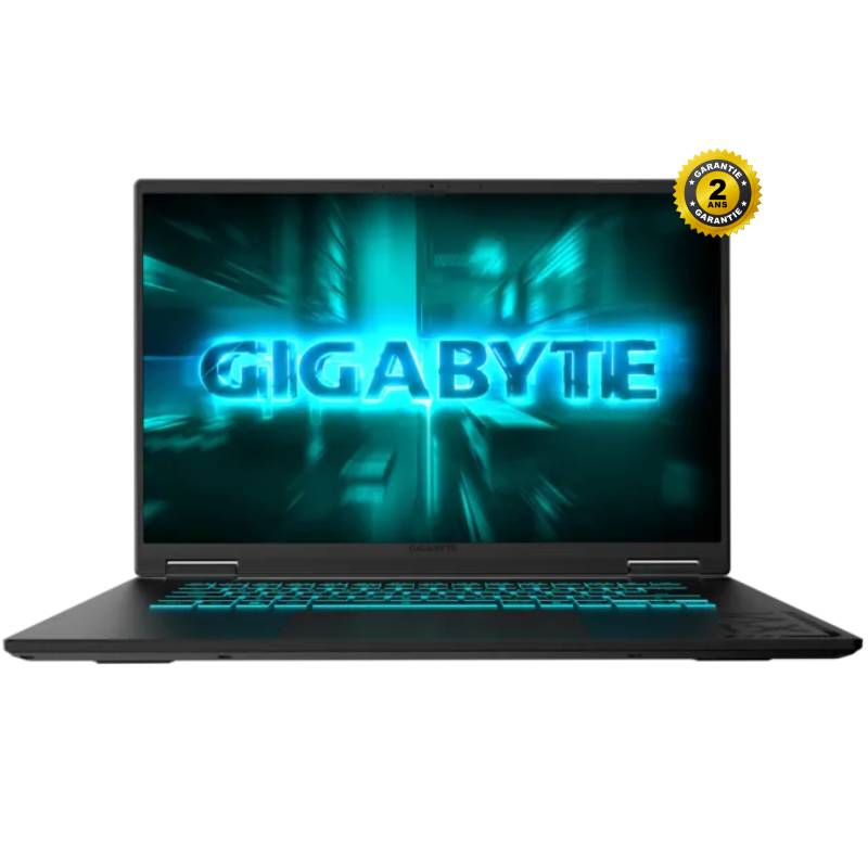 PC Portable Gamer GIGABYTE A16 5TH AMD Ryzen 7 16Go RTX 5050