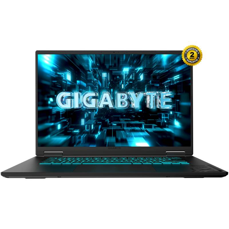 Pc Portable Gamer GIGABYTE GAMING A16 PRO DXH / Core 7 240H / RTX 5080 16G / 32 Go / 1 To SSD / Noir, Photo boutique MyTek chez MyTek