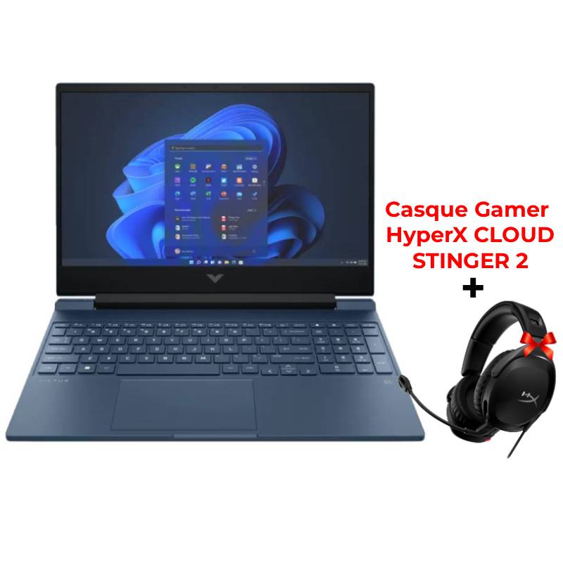 PC Portable Gamer HP Victus 15-fa1006nk i5 13è Gén 16G RTX 2050