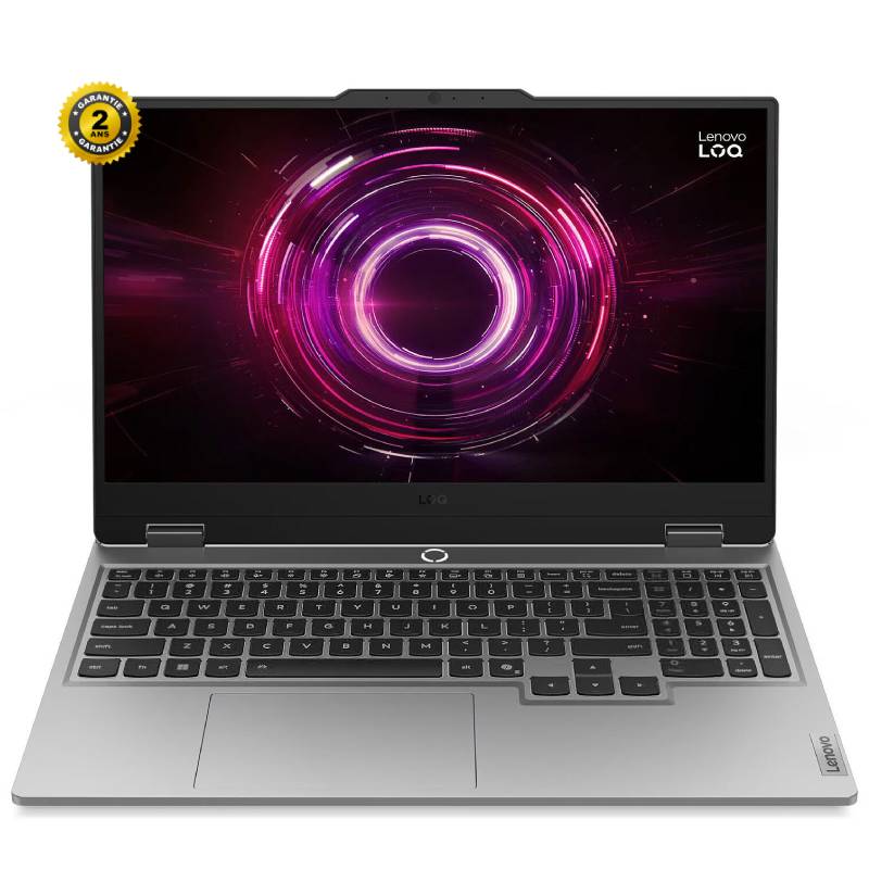 PC Portable Gamer LENOVO LOQ 15AHP10 AMD Ryzen 5 16Go RTX 5050