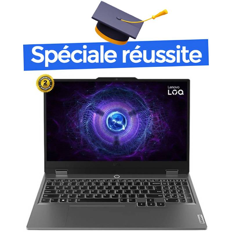 PC Portable Gamer LENOVO LOQ 15IAX9 i5 12ème Gén 8G RTX 3050, Photo boutique MyTek chez MyTek