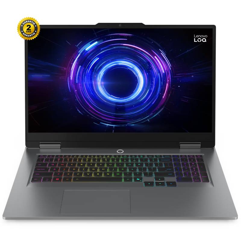 PC Portable Gamer LENOVO LOQ 17IRX10 i7 13è Gén 16Go RTX 5050