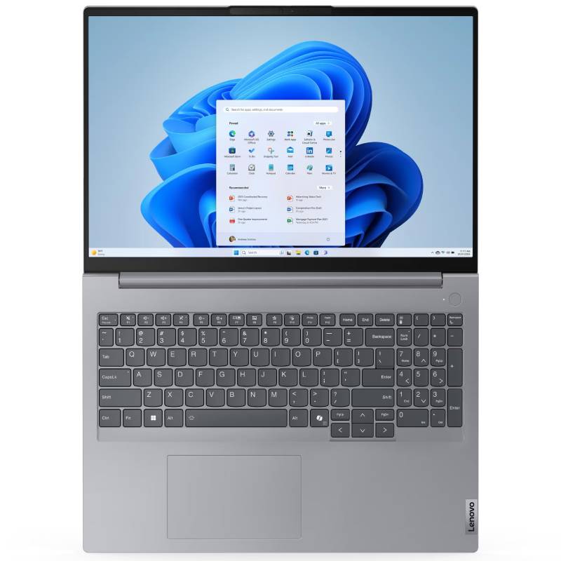 PC Portable LENOVO ThinkBook 16 G7 ARP AMD RYZEN 5 16G 512Go SSD - Gris - Image 4