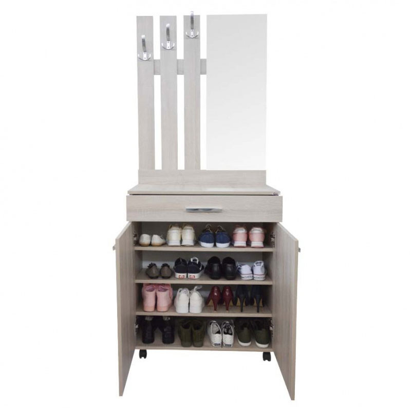 Porte Chaussures SOTUFAB Wassim Classique - Chêne Brut - Image 2