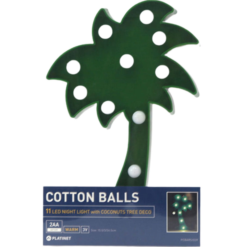 Boule Coconuts PLATINET En Coton - Vert