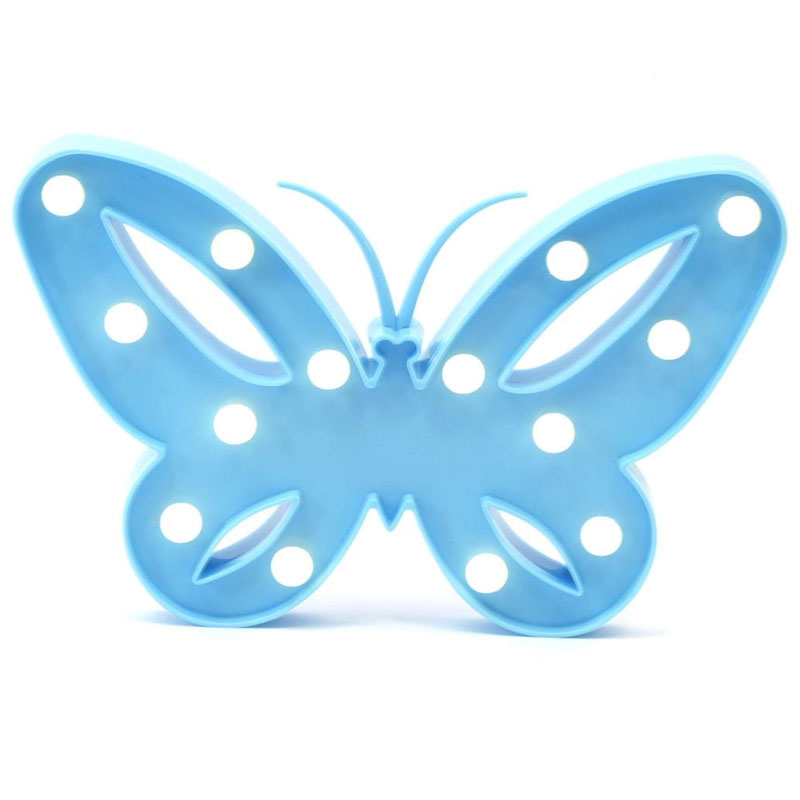 Boule Butterfly PLATINET En Coton - Bleu - Image 3