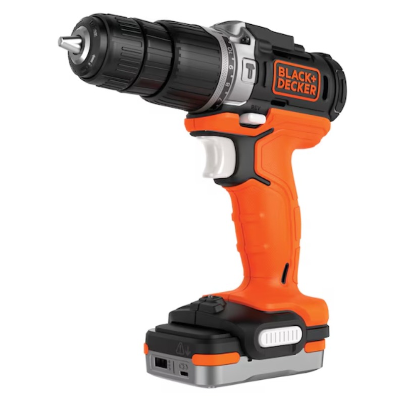 Perceuse Visseuse BLACK+DECKER Brushless Sans Fil - BDCHD12S1-QW