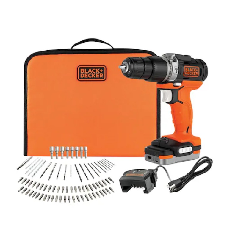 Perceuse Visseuse BLACK+DECKER Brushless Sans Fil - BDCHD12S1-QW - Image 2