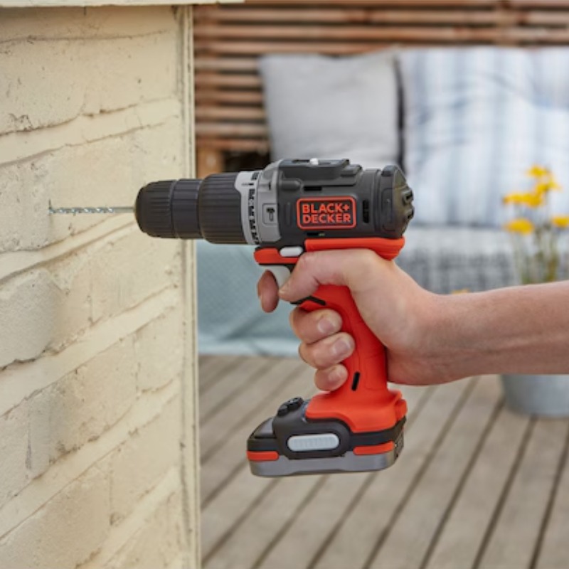Perceuse Visseuse BLACK+DECKER Brushless Sans Fil - BDCHD12S1-QW - Image 4