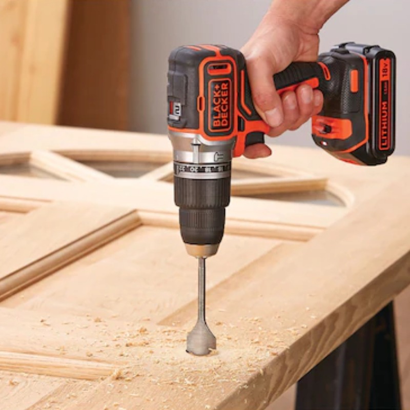 Perceuse Visseuse BLACK+DECKER Brushless Sans Fil - BL188E2K-QW - Image 7