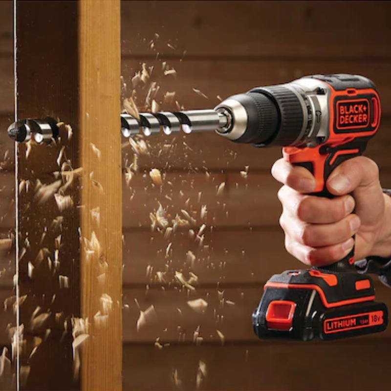 Perceuse Visseuse BLACK+DECKER Brushless Sans Fil - BL188E2K-QW - Image 5