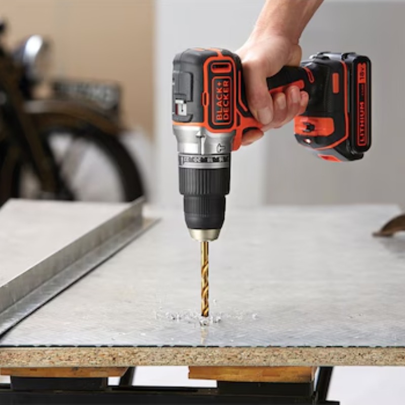Perceuse Visseuse BLACK+DECKER Brushless Sans Fil - BL188E2K-QW - Image 6