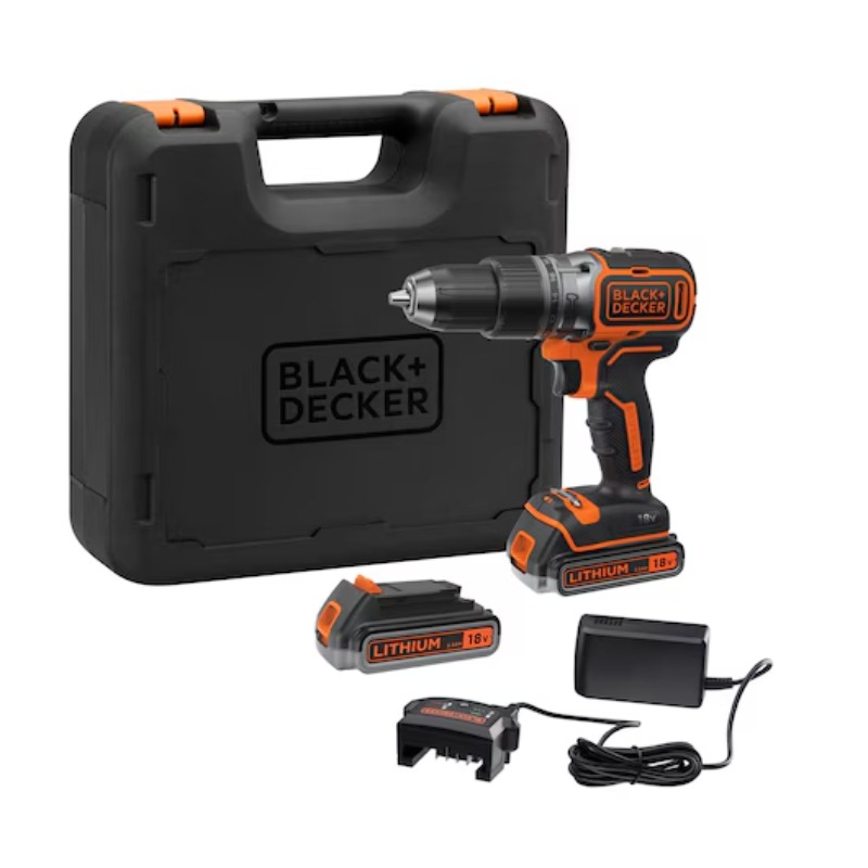 Perceuse Visseuse BLACK+DECKER Brushless Sans Fil - BL188E2K-QW - Image 3