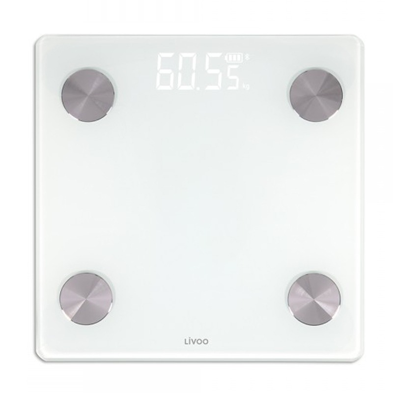 Pèse Personne Impédancemètre Connecté LIVOO DOM528W - Blanc - Image 2