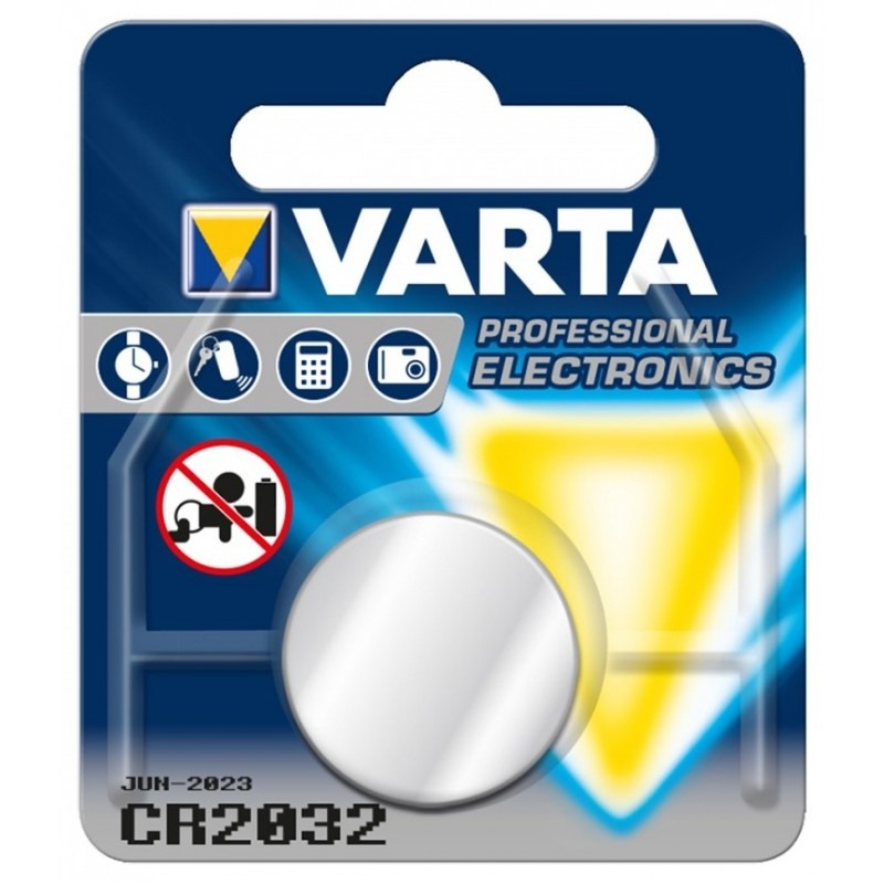 Pile Bouton VARTA CR2032 Lithium 3V