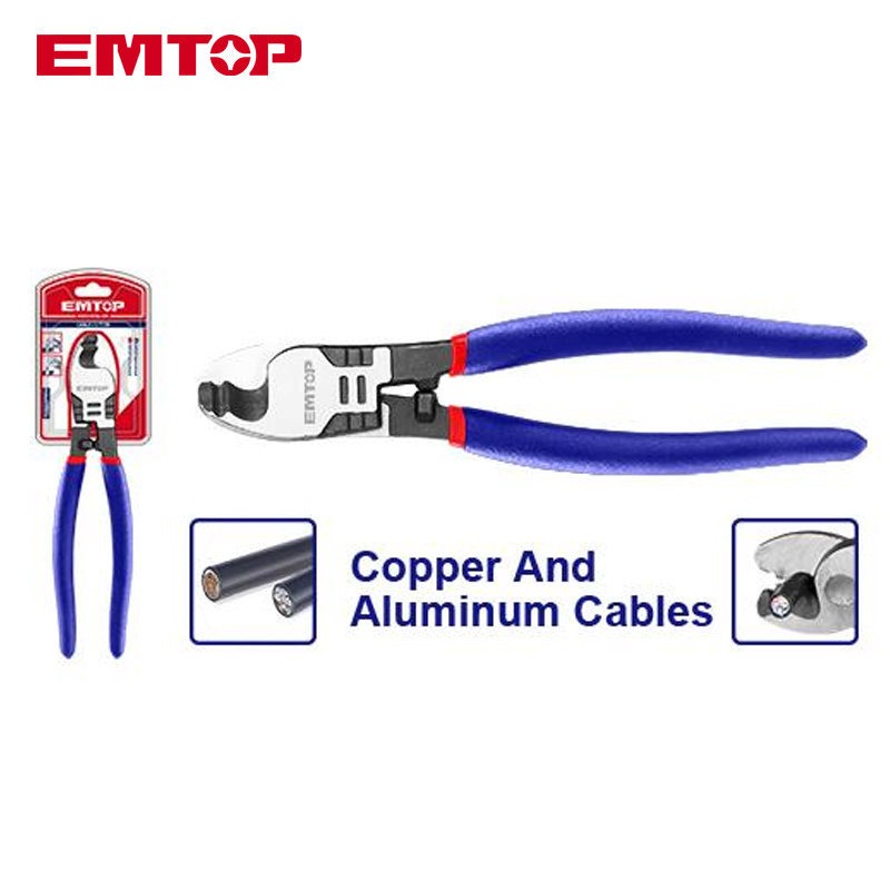 Pince Coupe Câble EMTOP EPLRCB0821 8"/200 mm