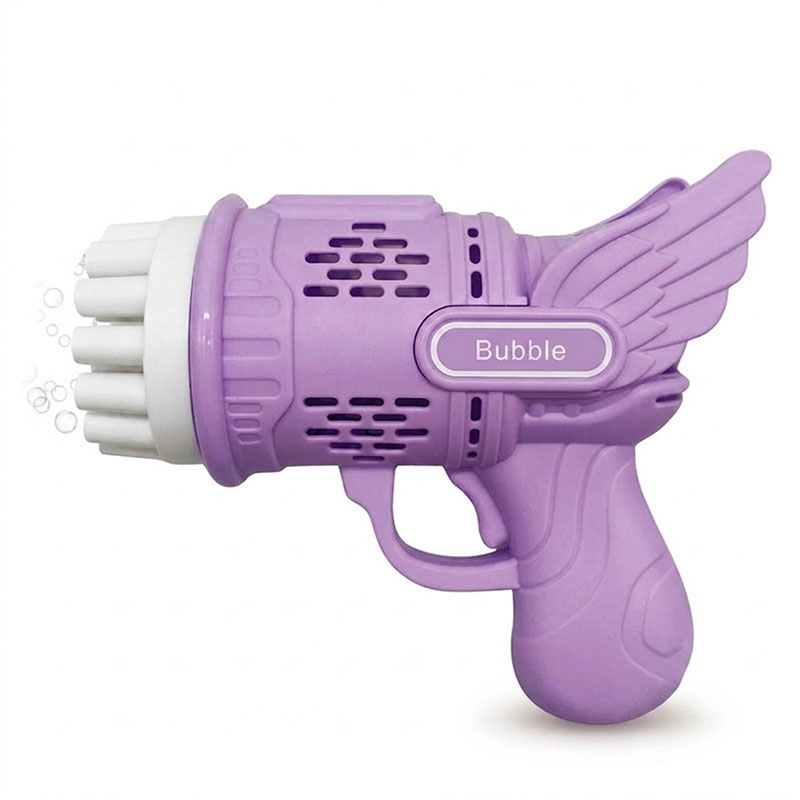 Pistolet à Bulles Angel Bubble Blaster Pour Enfants - Violet