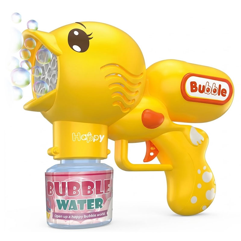 Pistolet à Bulles Bubble Paradise Duck Pour Enfants - Jaune