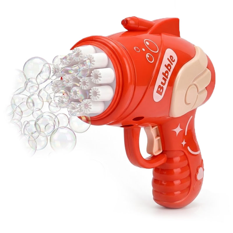 Pistolet à Bulles Wing Bubble Gun Pour Enfants - Rouge