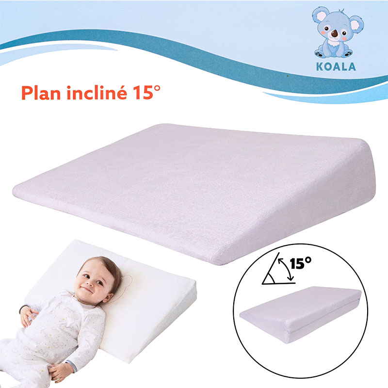 Plan Incliné de 15° KOALA Pour Bébé - Blanc - Image 2