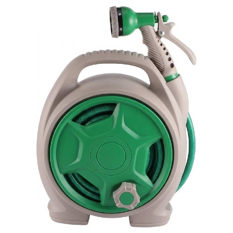 Planificateur de Tuyau d’Arrosage Fin et Léger 50 ft 15 Mètres - Vert