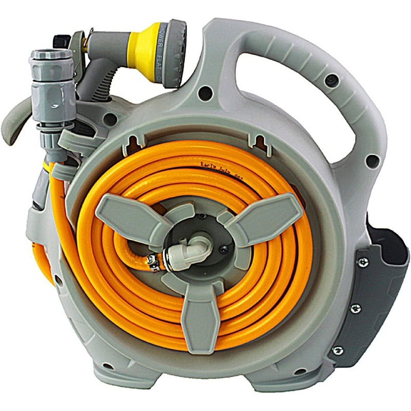 Planificateur de Tuyau D'arrosage Fin Et Léger 50 ft 15 Mètres -Orange - Image 3
