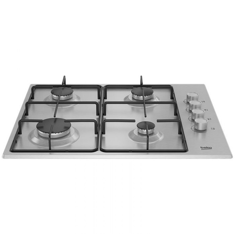Plaque de Cuisson Encastrable BEKO HIGG64123SXL 4 Feux 61 cm - Inox - Image 2