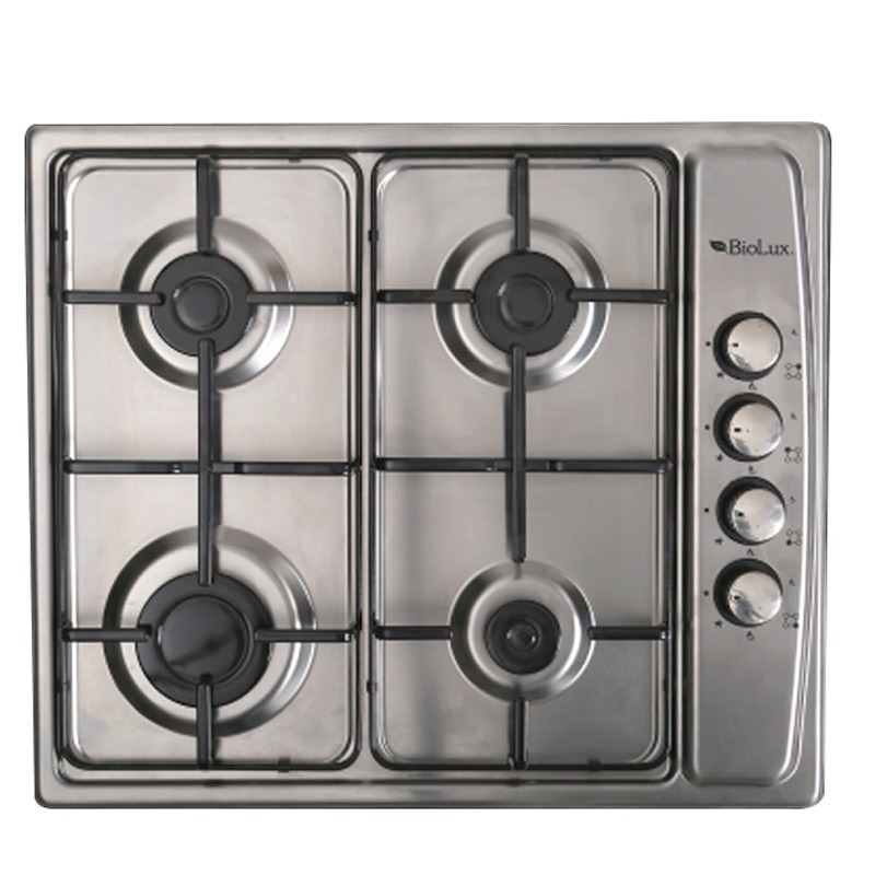 Plaque de Cuisson Encastrable Biolux M.5855 4 Feux 60Cm Inox, Photo boutique MyTek chez MyTek