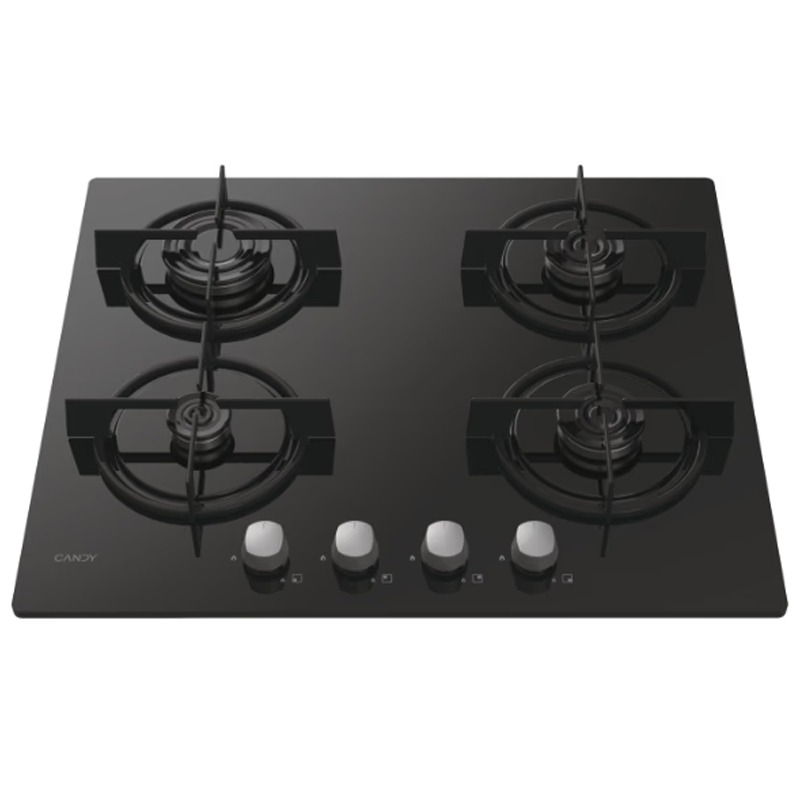 Plaque de Cuisson Encastrable CANDY CSG6B-4U2 4 Feux 60m - Noir - Image 2