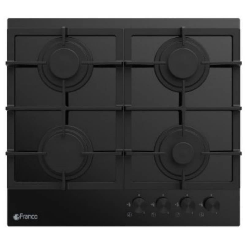 Plaque De Cuisson Encastrable FRANCO 444-BF 4Feux 60cm - Noir