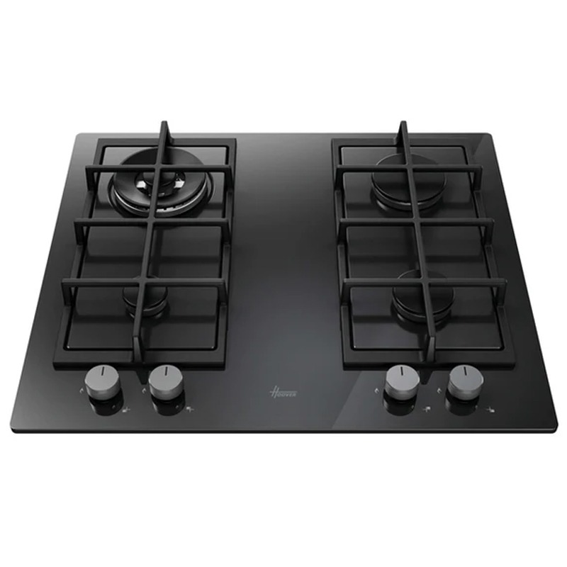 Plaque de Cuisson Encastrable HOOVER HVG6BR4C3B 4Feux 60cm - Noir - Image 2