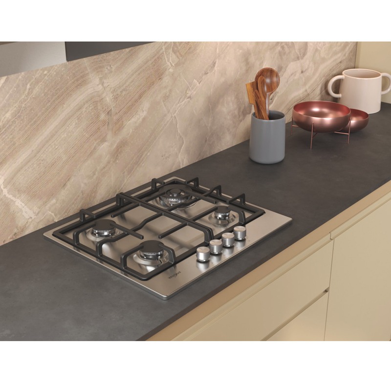 Plaque de Cuisson Encastrable WHIRLPOOL TGML661IX 4 Feux - Inox - Image 5