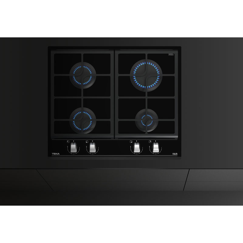 Plaque De Cuisson Encastrable TEKA GZC64300 4 feux 60CM - Noir - Image 4