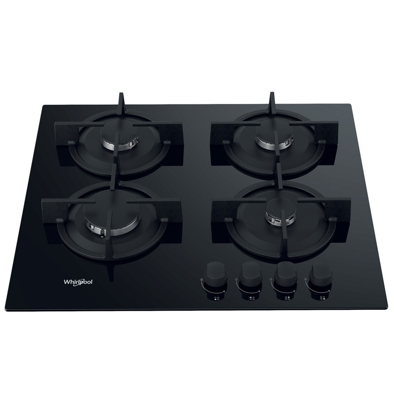 Plaque de Cuisson WHIRLPOOL GOR615NB 4 Feux 60 cm - Noir - Image 2