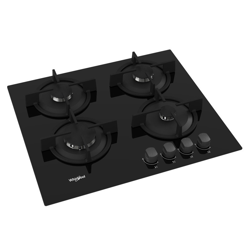 Plaque de Cuisson WHIRLPOOL GOR615NB 4 Feux 60 cm - Noir - Image 3