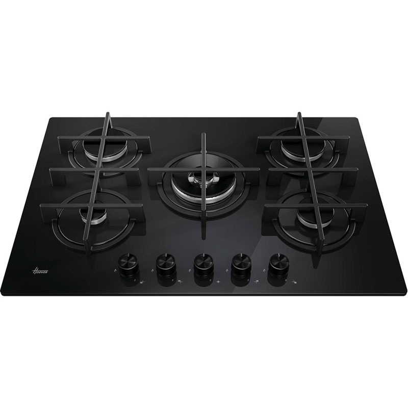 Plaque de Cuisson Encastrable HOOVER H-HOB 300 HVG7PB/TK 5 Feux 75 cm - Noir - Image 2