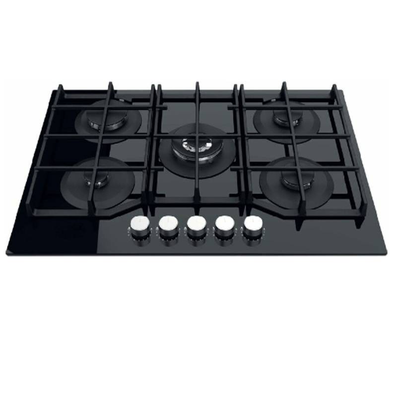 Plaque de Cuisson Encastrable ARISTON AGS-72F-BK 5 Feux 75cm - Noir, Photo boutique MyTek chez MyTek