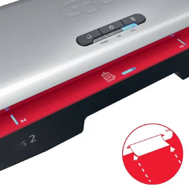 Plastifieuse GBC 250 Office A4 - Noir & Rouge - Image 5