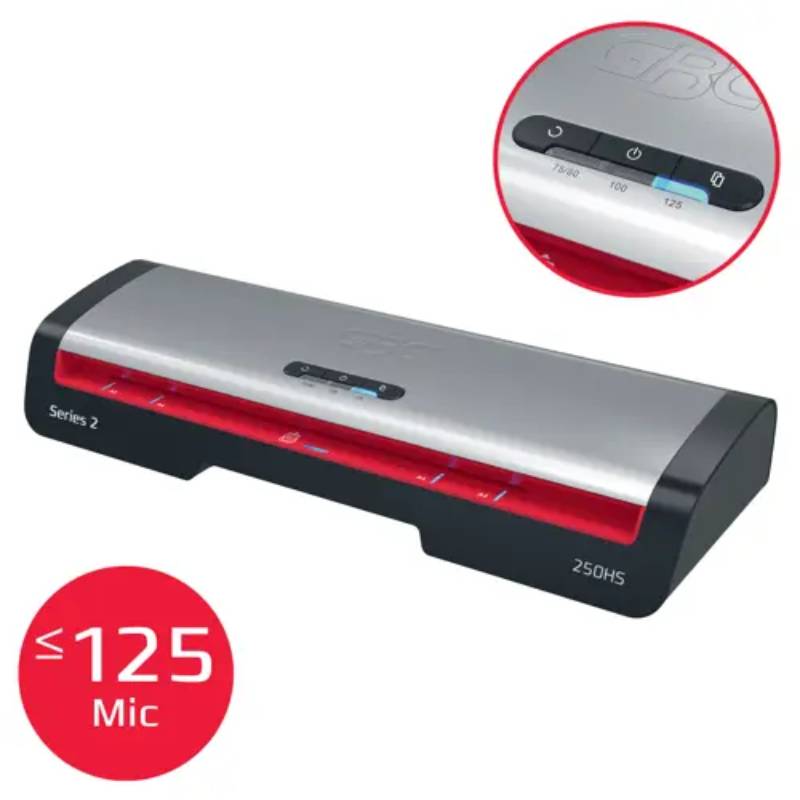 Plastifieuse GBC 250HS Office A3 - Noir & Rouge - Image 4