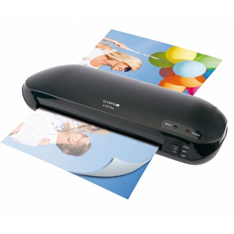 Plastifieuse OLYMPIA A230 A4 Plus - Noir