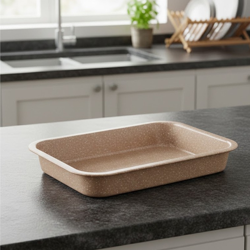 Plat De Cuisson KORKMAZ A680 Rectangulaire 36 cm - Image 2