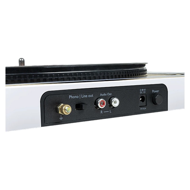 Platine Vinyle Design THOMSON TT301 - Blanc&Bois - Image 4