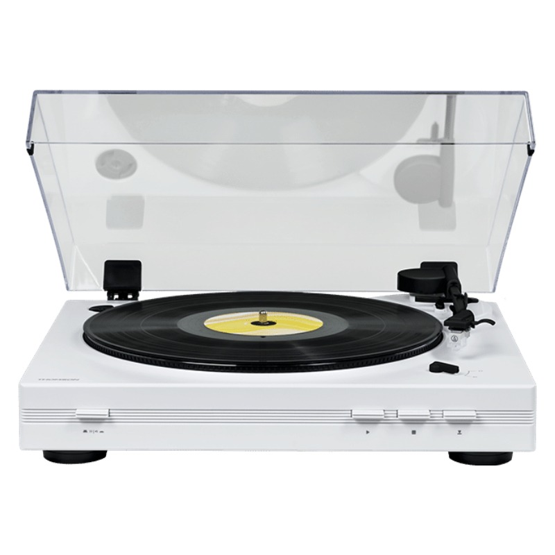 Platine Vinyle THOMSON Automatique TT351 - Blanc