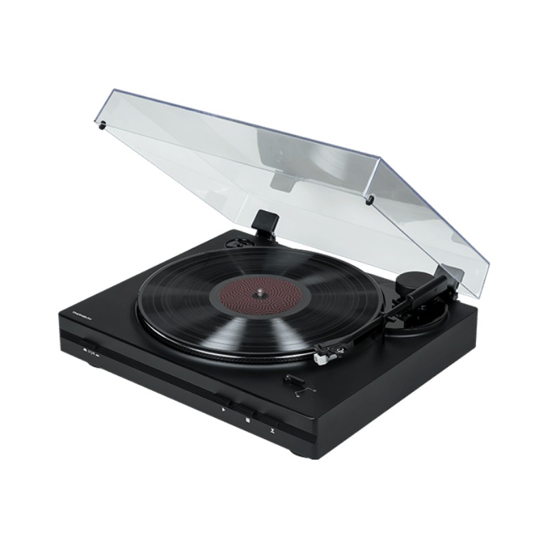 Platine Vinyle THOMSON Design Noir & Bois  - Image 2