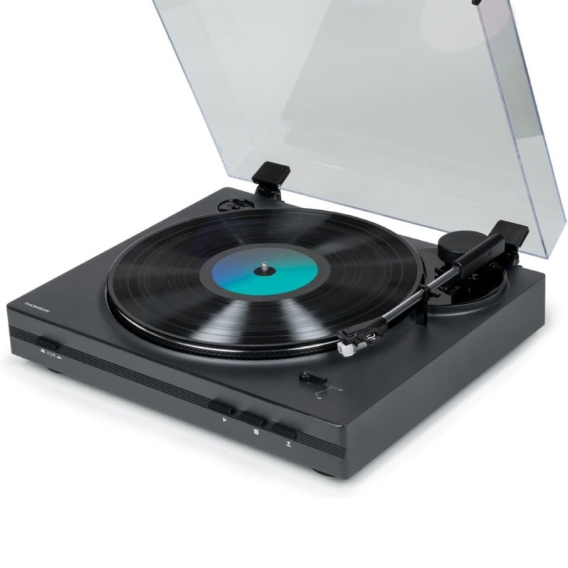 Platine Vinyle THOMSONTT355 Automatique- Blanc & Bois - Image 2